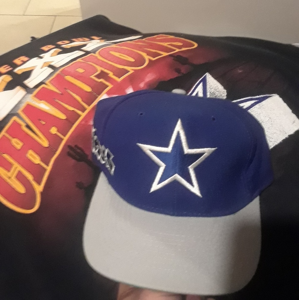 Vintage Dallas Cowboys Spellout Star Logo Snapback
